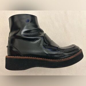 Derek Lam Black Leather Ankle Boots